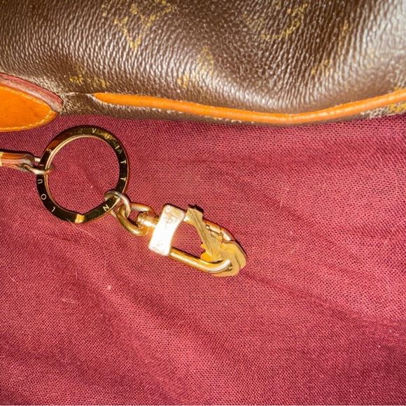 Louis Vuitton Brown and Gold Monogram Tote - Picture 6 of 7